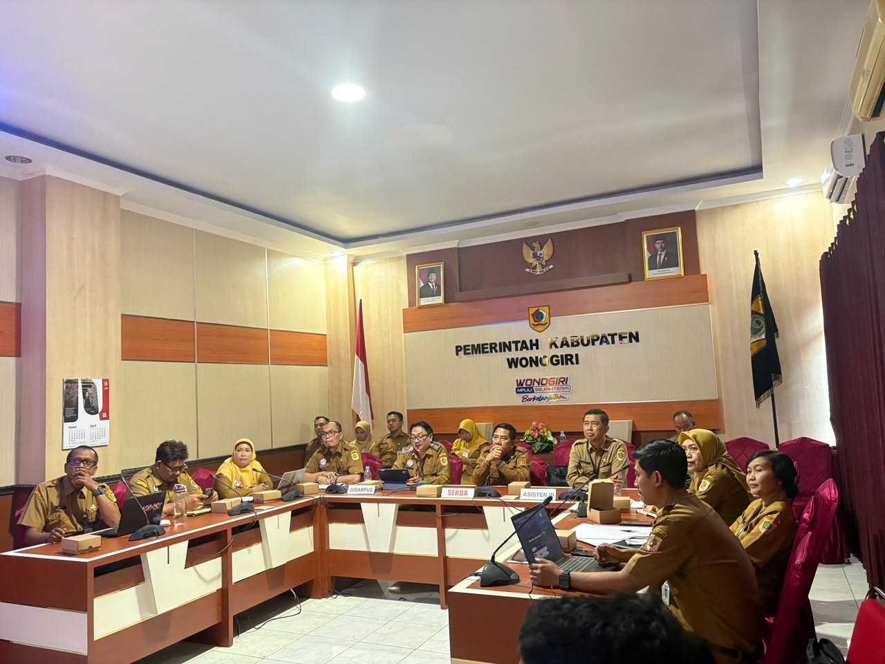 Tembus Tahap Wawancara Kementerian PANRB, Disarpus Wonogiri Perkuat Langkah Menuju WBK