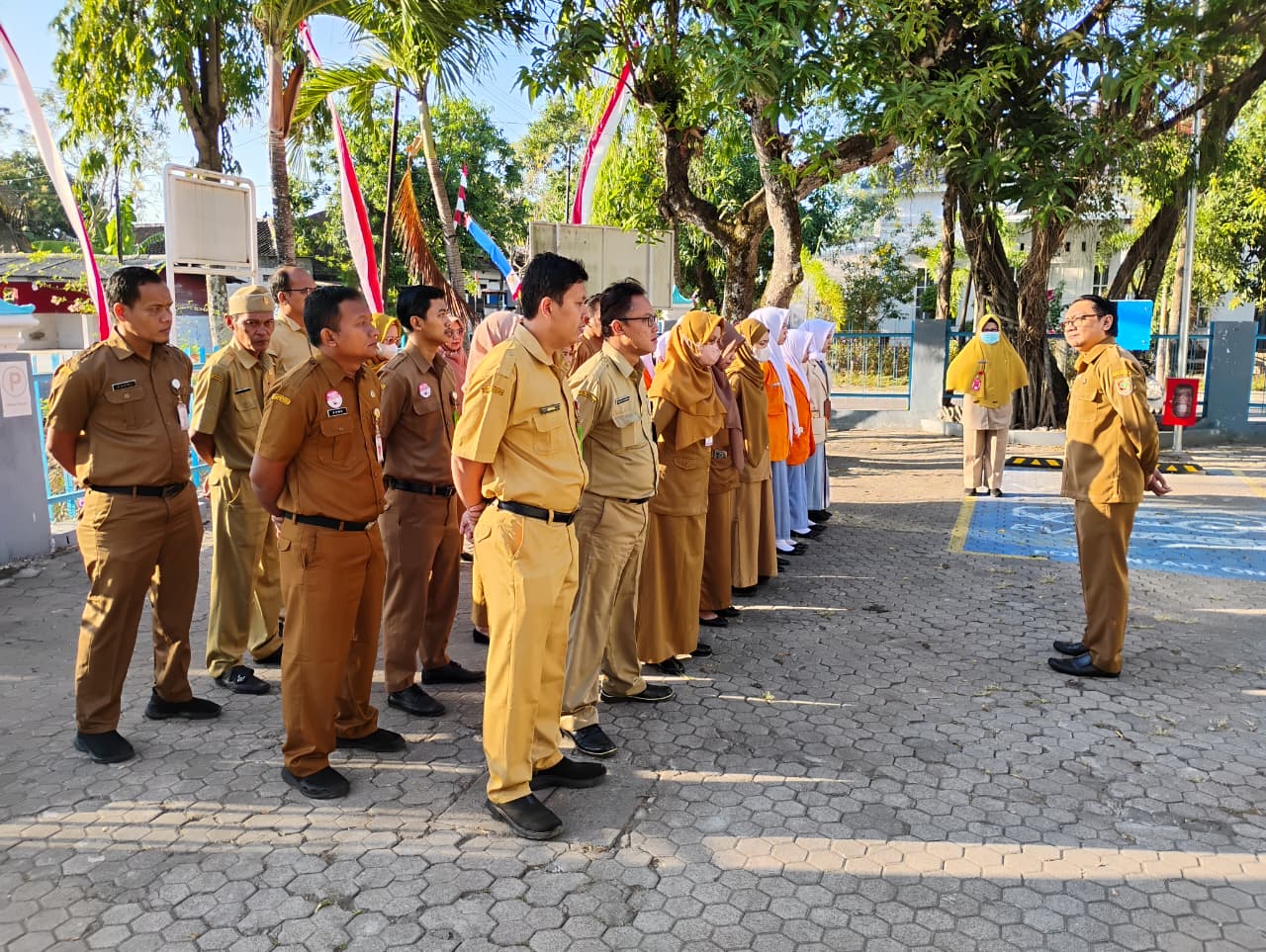 Apel Pagi DISARPUS Wonogiri, Perkuat Disiplin dan Semangat Pelayanan