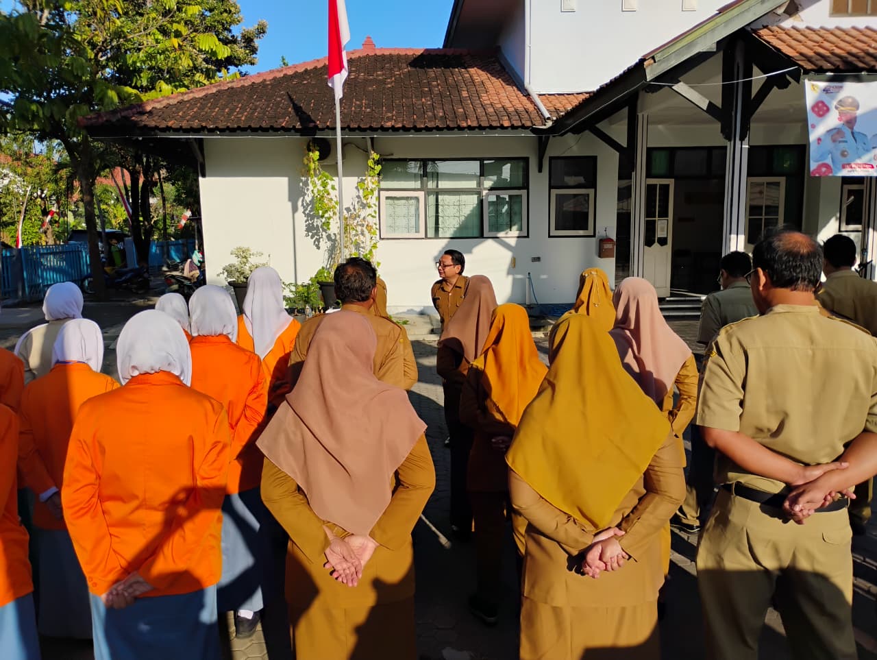 Apel Pagi DISARPUS Wonogiri, Perkuat Disiplin dan Semangat Pelayanan