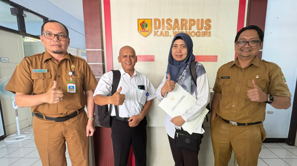 Wujudkan Layanan Berintegritas, Disarpus Wonogiri Ikuti Evaluasi IEPK SPIP Terintegrasi 2026