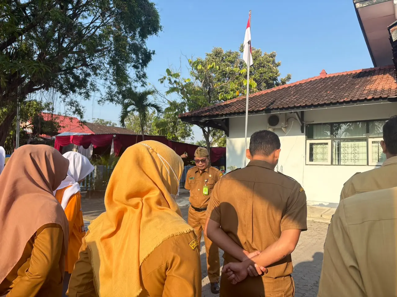 Perkuat Semangat Pengabdian, Disarpus Wonogiri Gelar Apel Pagi dan Hening Cipta untuk ASN yang Gugur dalam Tugas di Kabupaten Jayawijaya