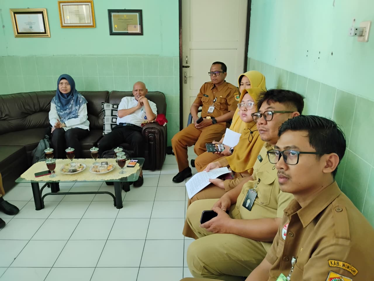 Wujudkan Layanan Berintegritas, Disarpus Wonogiri Ikuti Evaluasi IEPK SPIP Terintegrasi 2026