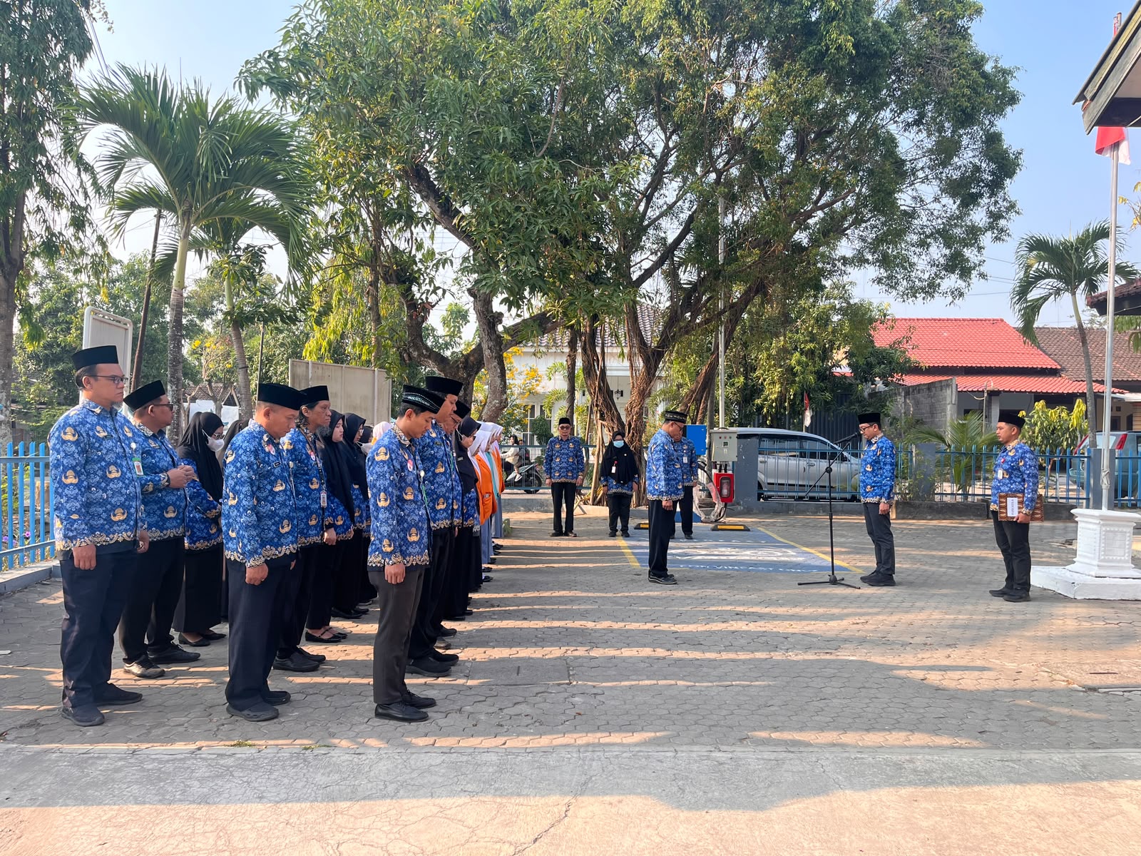Dinas Kearsipan dan Perpustakaan Kabupaten Wonogiri Gelar Upacara Peringatan Hari Kesaktian Pancasila