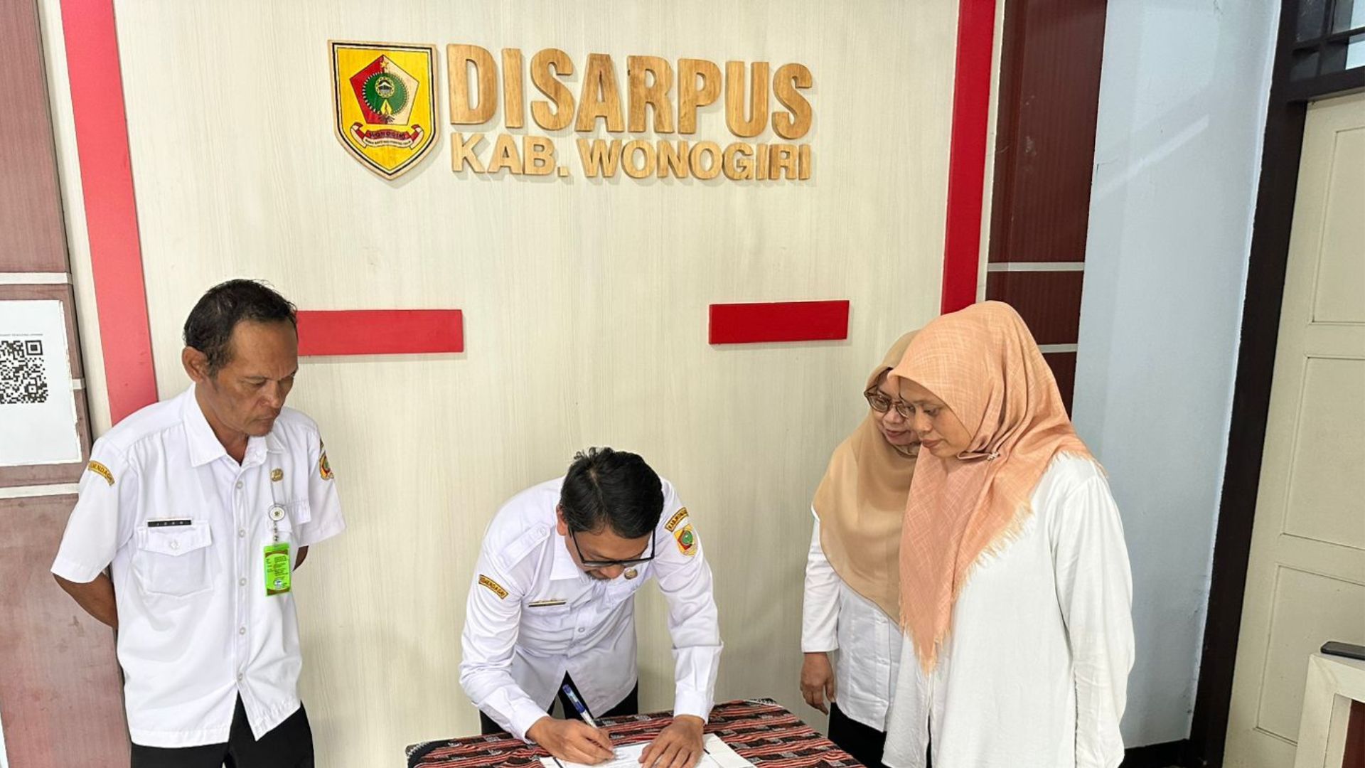 Pencanangan Pembangunan Zona Integritas Dinas Kearsipan dan Perpustakaan Kabupaten Wonogiri Tahun 2025
