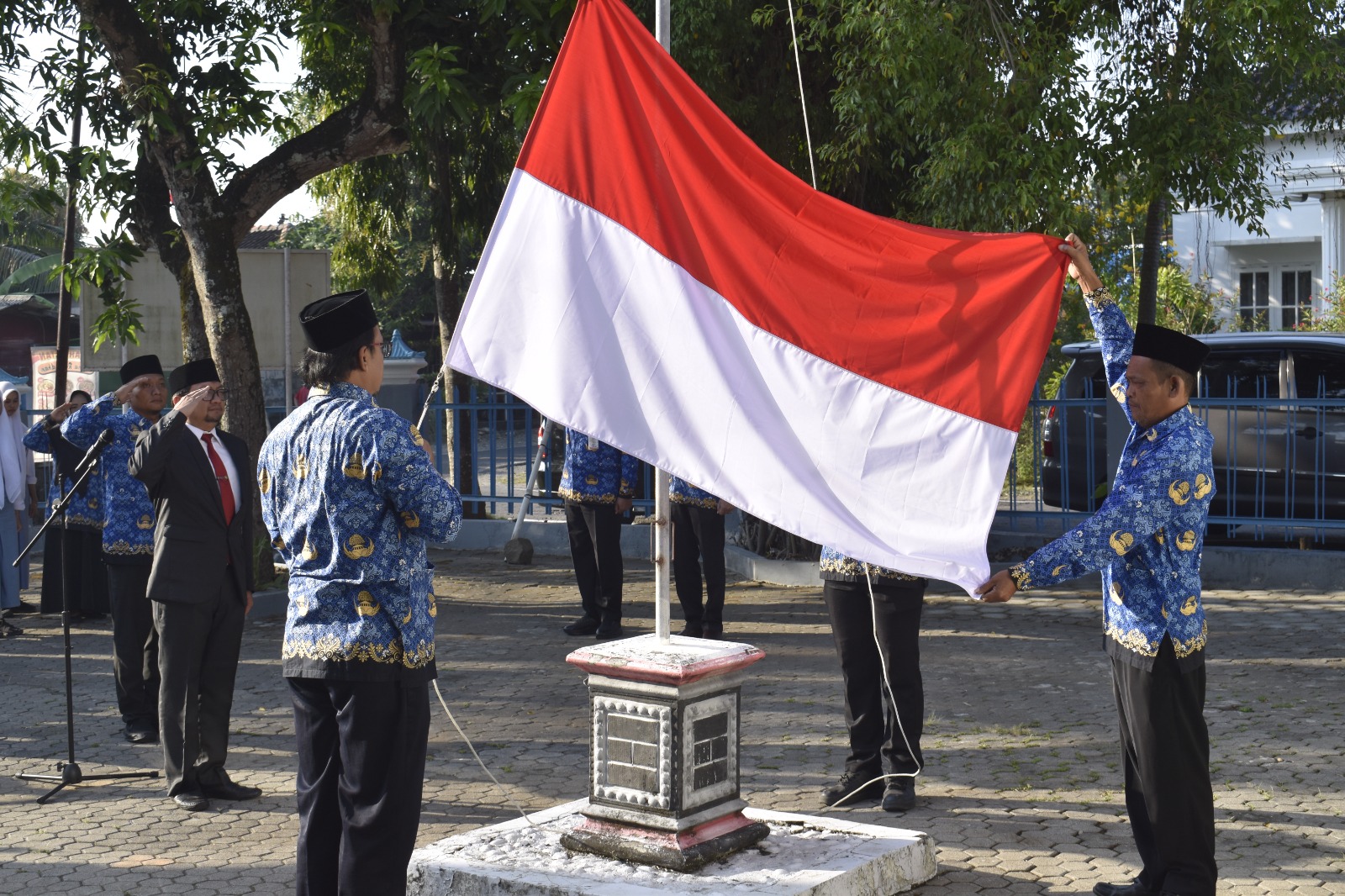 Semangat Merah Putih Wujudkan Transformasi Layanan Arsip serta Literasi