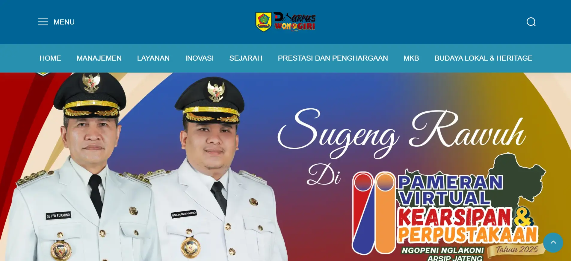 Dinas Kearsipan dan Perpustakaan Kabupaten Wonogiri Raih Juara Harapan 1 pada Pameran Virtual Kearsipan dan Perpustakaan Tingkat Provinsi Jawa Tengah